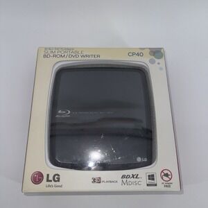 LG 3D Blu-Ray playback Slim Portable Multi Drive CP40 BD-Rom DVD rewriter